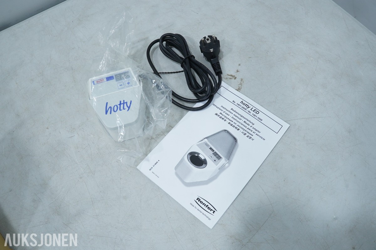 Samlet parti dentalteknisk utstyr – Kulzer, Renfert, VITA, Scheu m.fl.