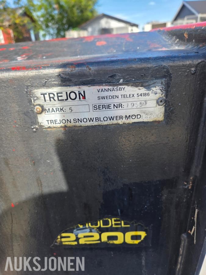 Trejon snowblower 2200 - Totrinnsfres til traktor