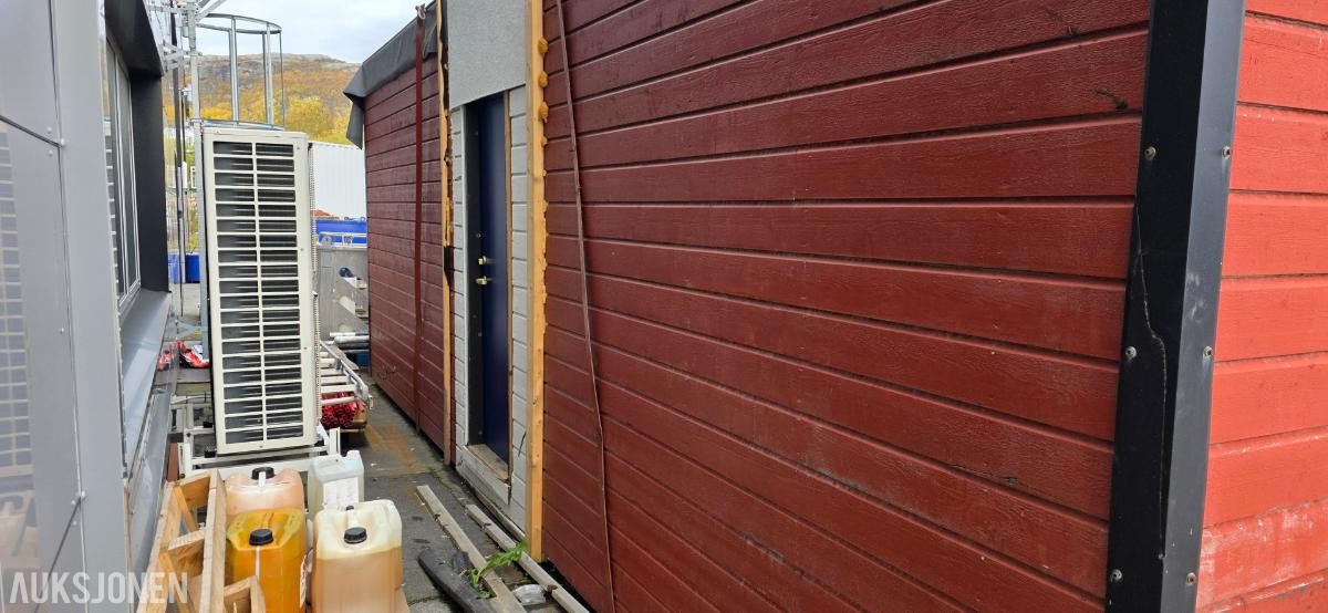 Brakke modul - 7.40 x 240 x 3  Arbeid/kontrobrakke