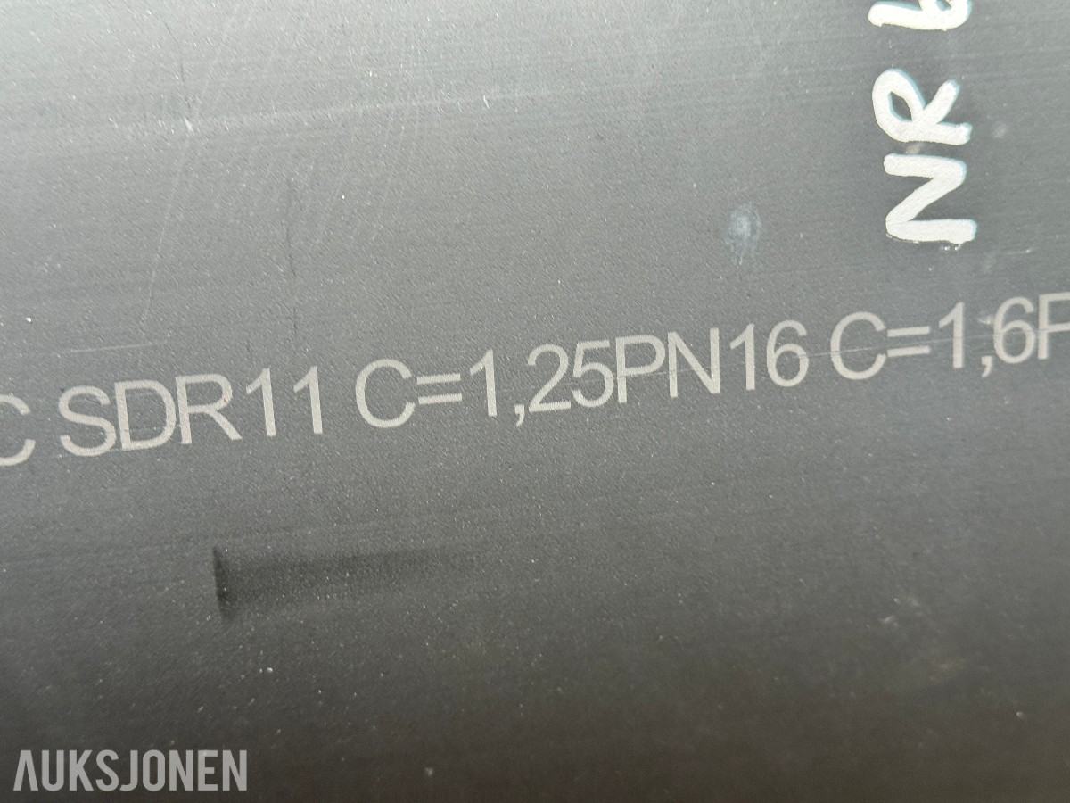6 Stk PE-rør Ø315mm PE100-RC SDR11,