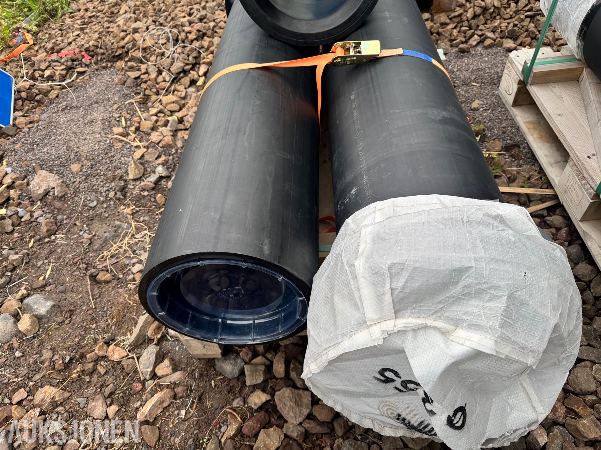 6 Stk PE-rør Ø315mm PE100-RC SDR11,