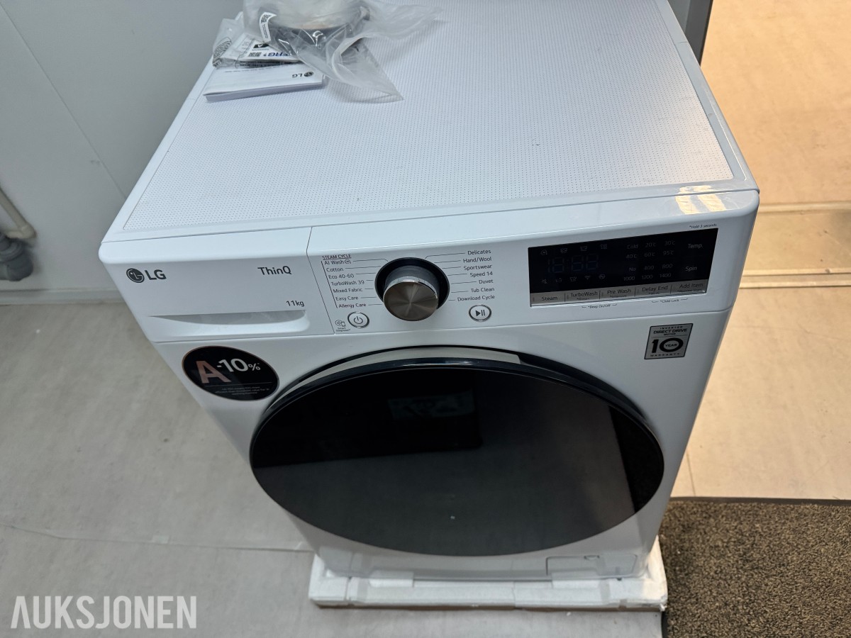 Ny LG Vaskemaskin FV94ENS2WN + Brukt Point oppvaskmaskin følger med