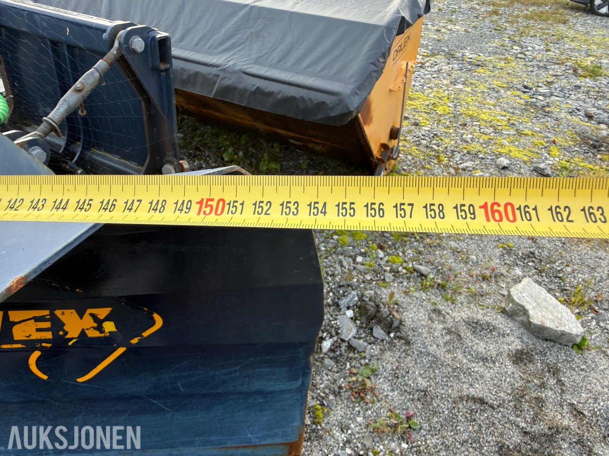 2016 DRIVEX snøplog - hydraulisk vingevinkling