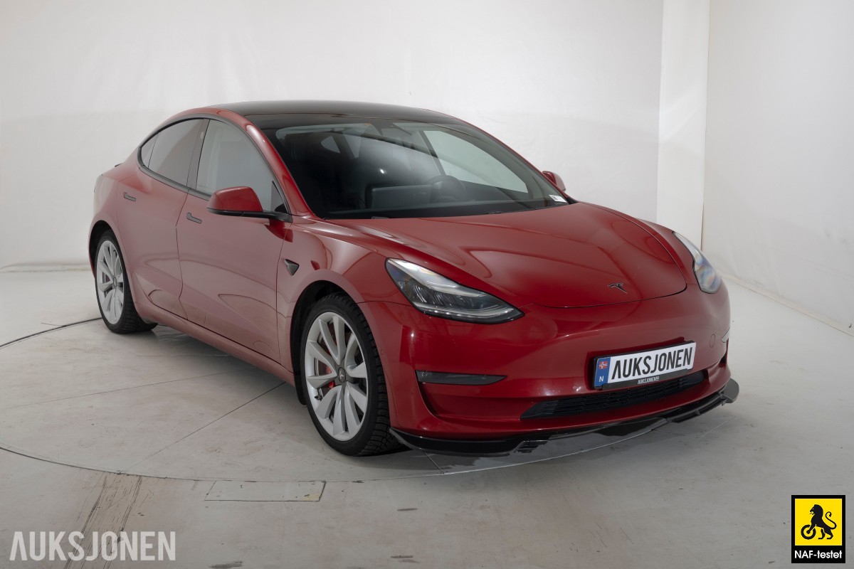2019 Tesla Model 3 PERFORMANCE AWD PANORAMA ACC AUTOPILOT PREMIUM LYD
