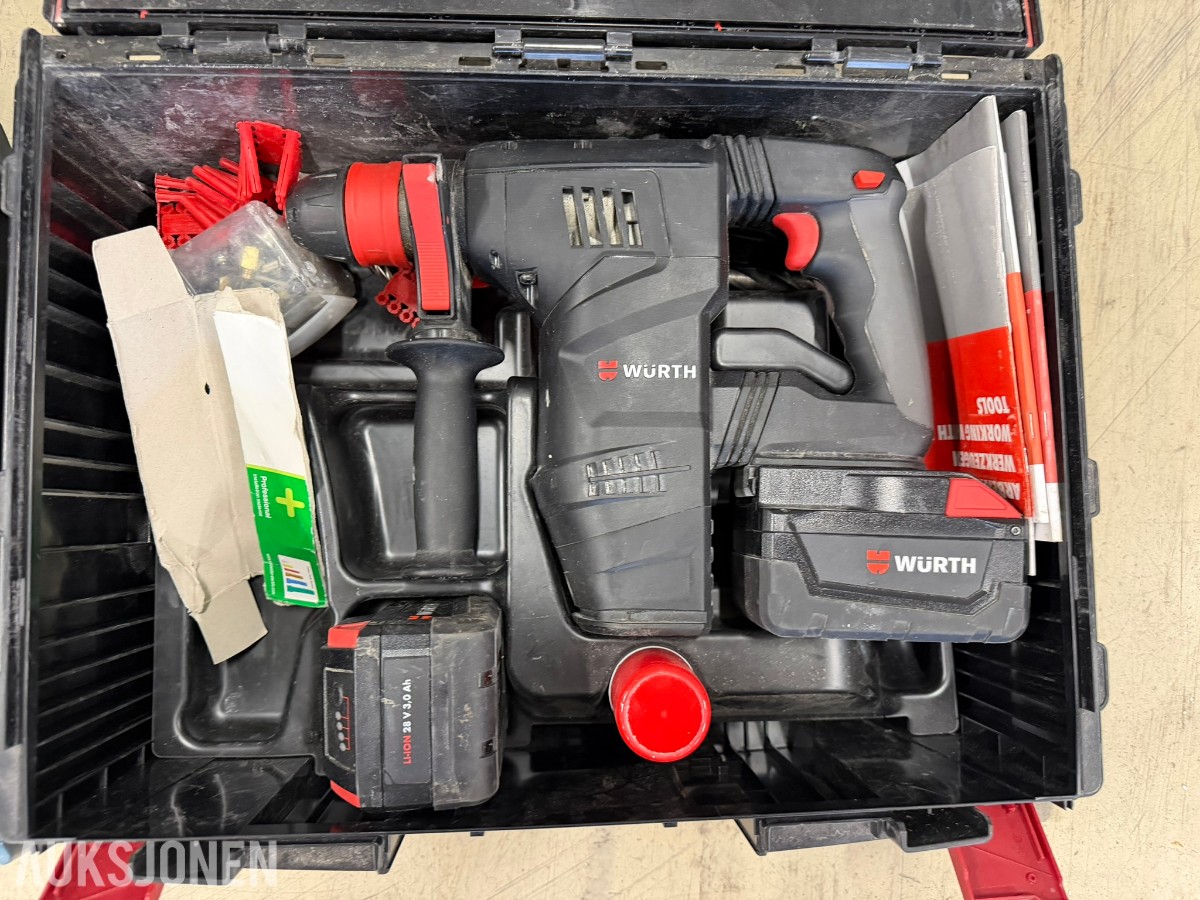 Verktøypakke WÜRTH, Hilti, Ryobi, DeWALT, Bosch, Makita ++