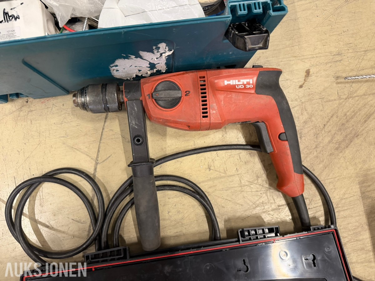 Verktøypakke WÜRTH, Hilti, Ryobi, DeWALT, Bosch, Makita ++