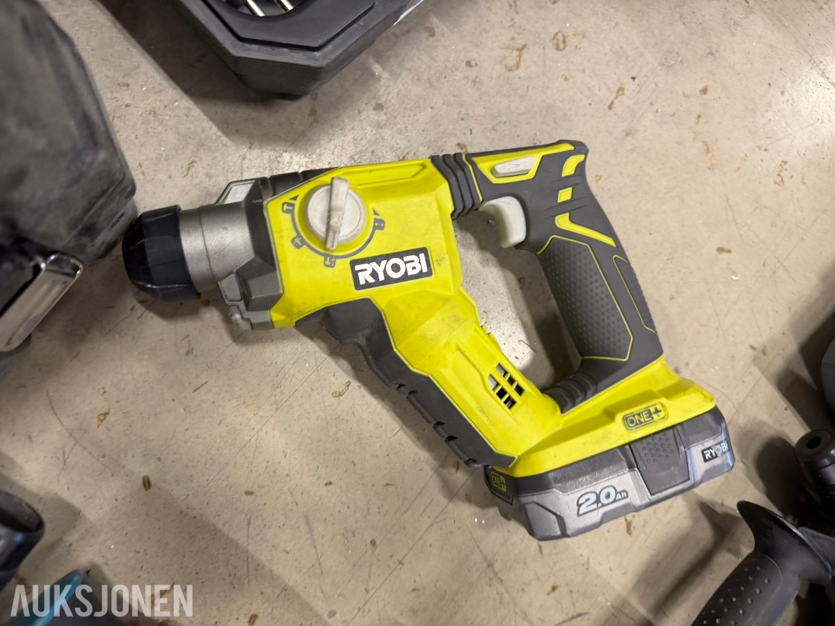 Verktøypakke WÜRTH, Hilti, Ryobi, DeWALT, Bosch, Makita ++