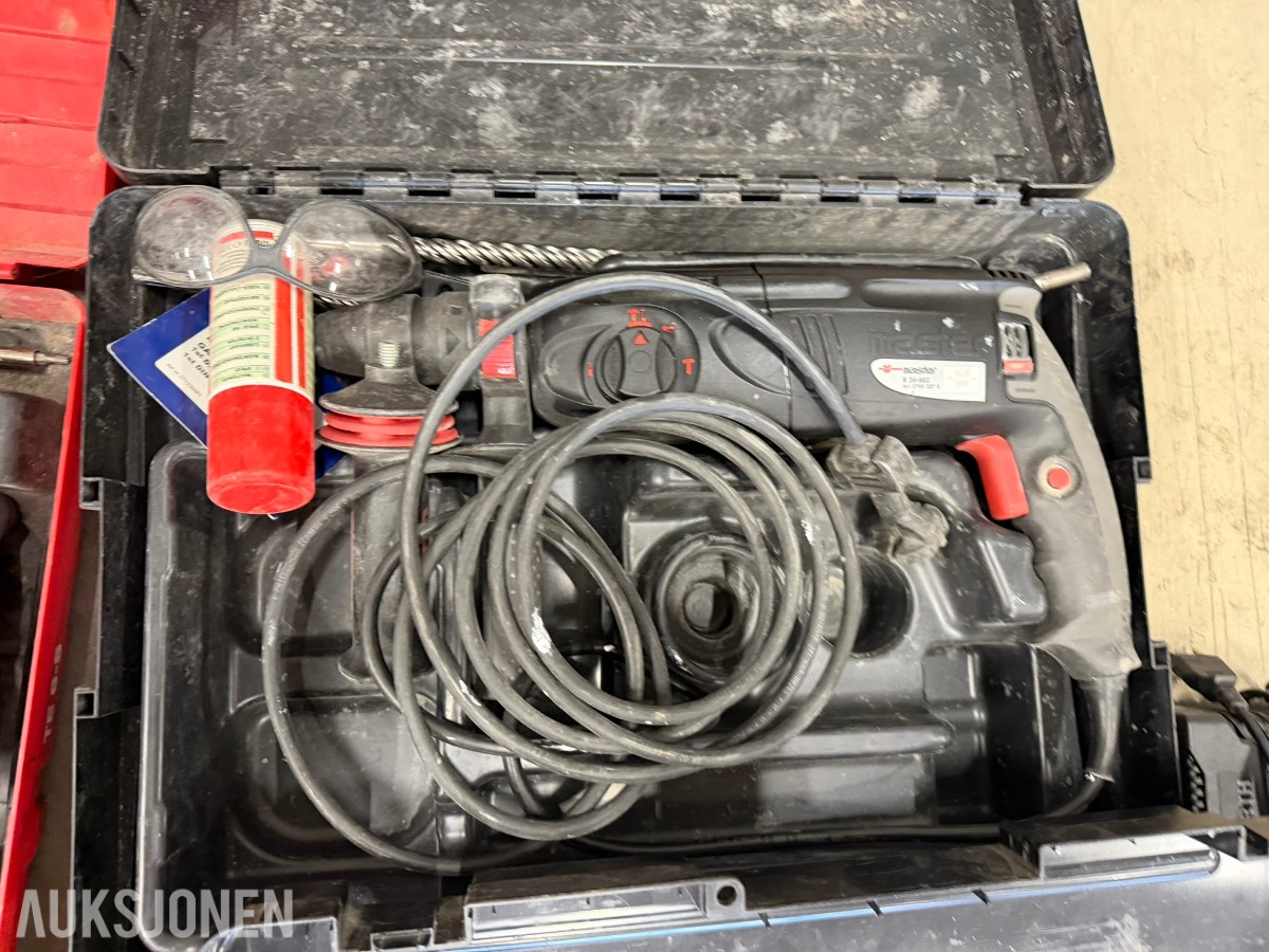 Verktøypakke WÜRTH, Hilti, Ryobi, DeWALT, Bosch, Makita ++