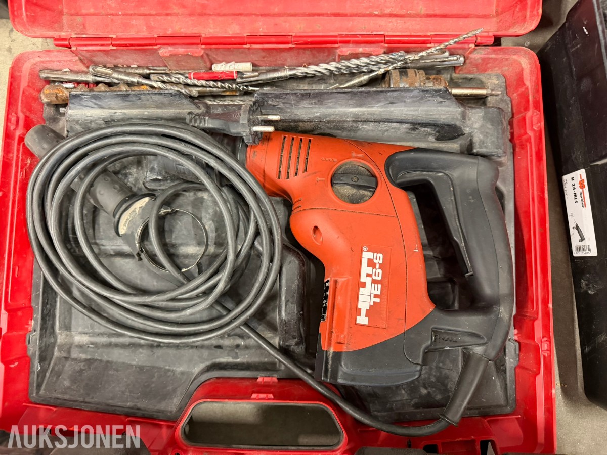 Verktøypakke WÜRTH, Hilti, Ryobi, DeWALT, Bosch, Makita ++