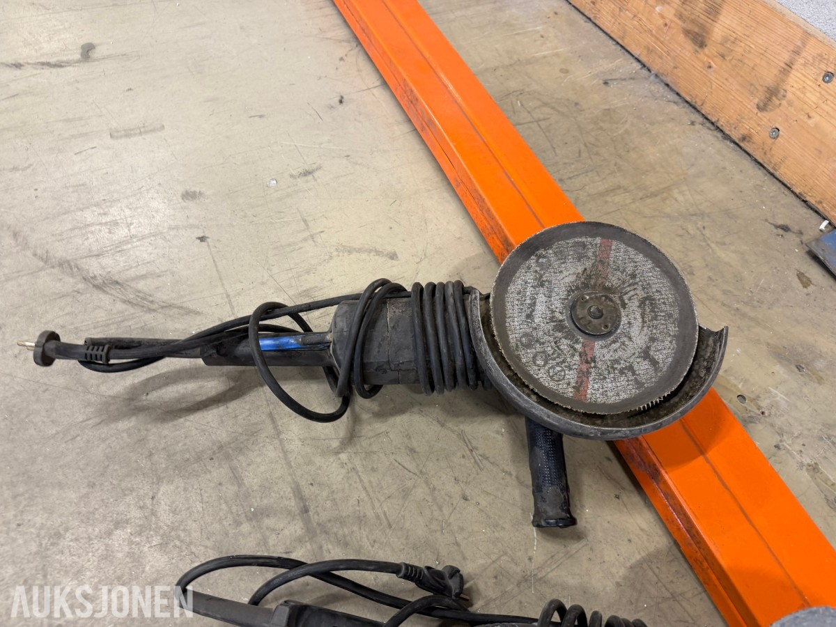 Verktøypakke WÜRTH, Hilti, Ryobi, DeWALT, Bosch, Makita ++