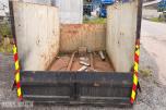 Parti med 18 stk. avfallscontainere 5–10 m³ – åpne og lukkede