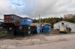 Parti med 18 stk. avfallscontainere 5–10 m³ – åpne og lukkede