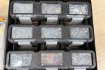 Festemateriell og sortiment i kofferter