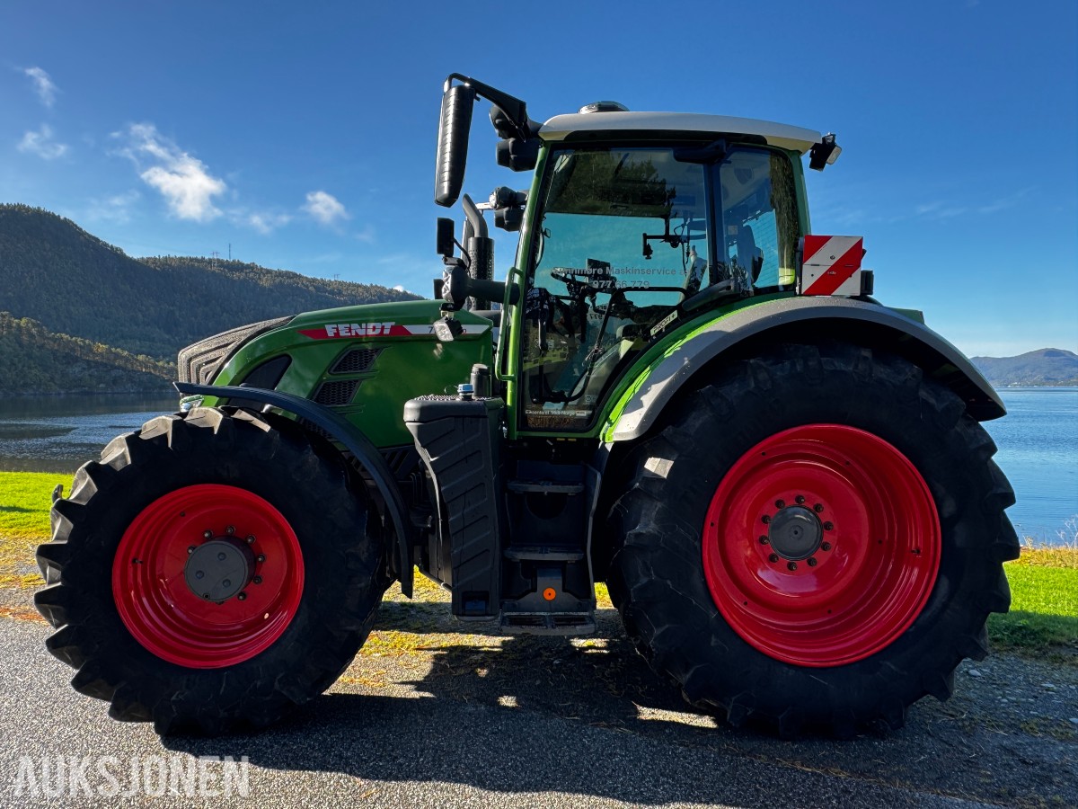 2023 Fendt 724 Vario Profi+ Gen 6 - Spakstyring - Isobus - 50 km/t - Gått 1305 timer - Front PTO og hydraulikkuttak - EU godkjent til juni 2027