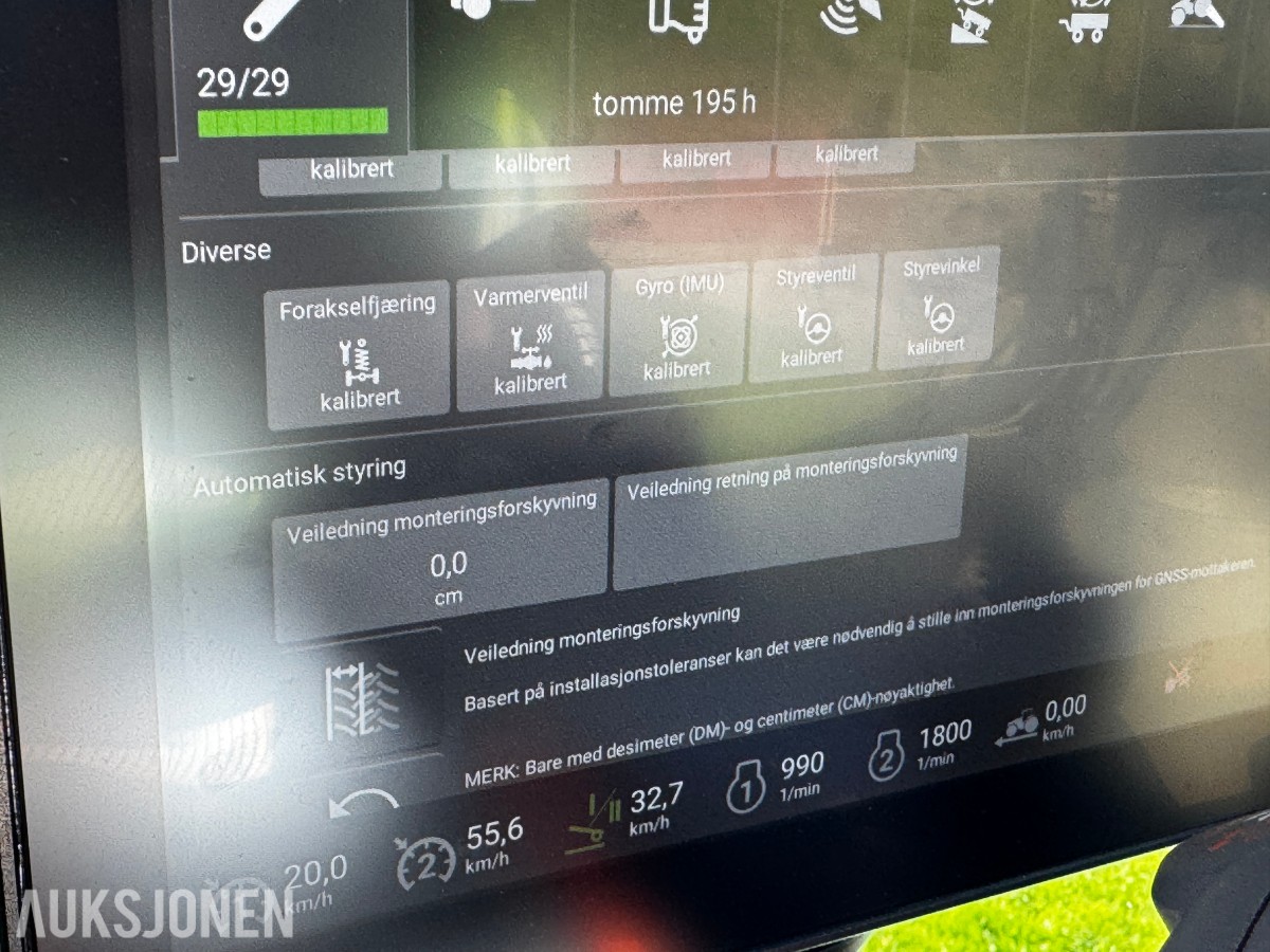 2023 Fendt 724 Vario Profi+ Gen 6 - Spakstyring - Isobus - 50 km/t - Gått 1305 timer - Front PTO og hydraulikkuttak - EU godkjent til juni 2027