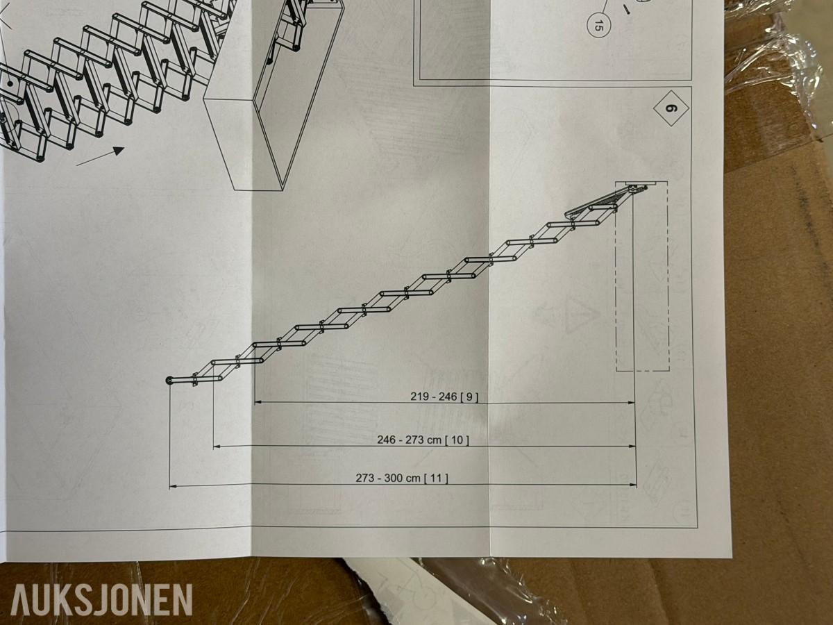 Dolle Saksestige i aluminium