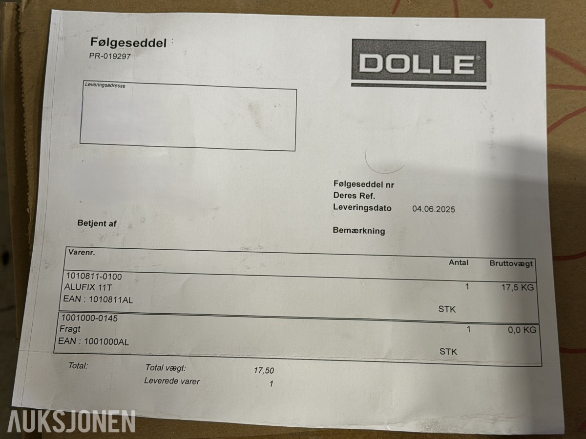 Dolle Saksestige i aluminium