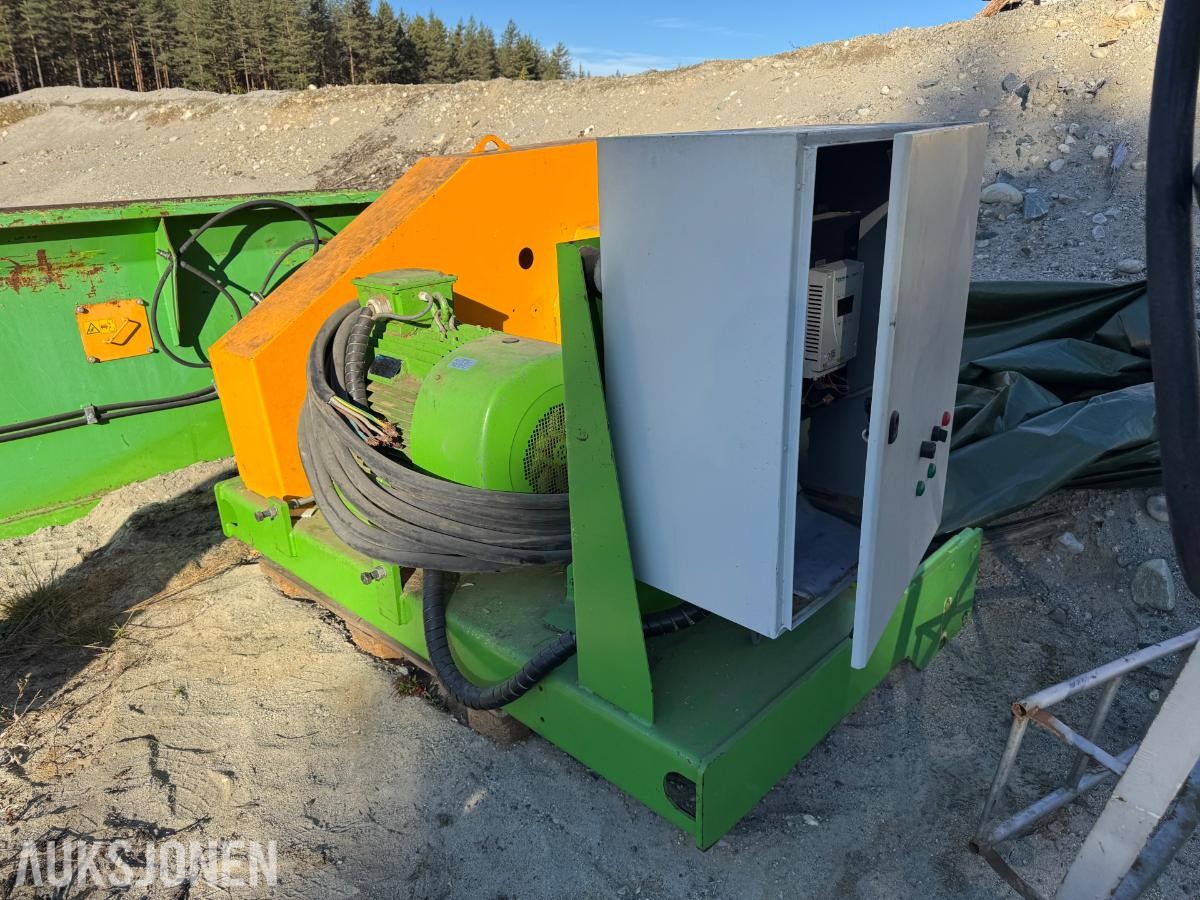 Heizohack Elektrisk motor til flishugger