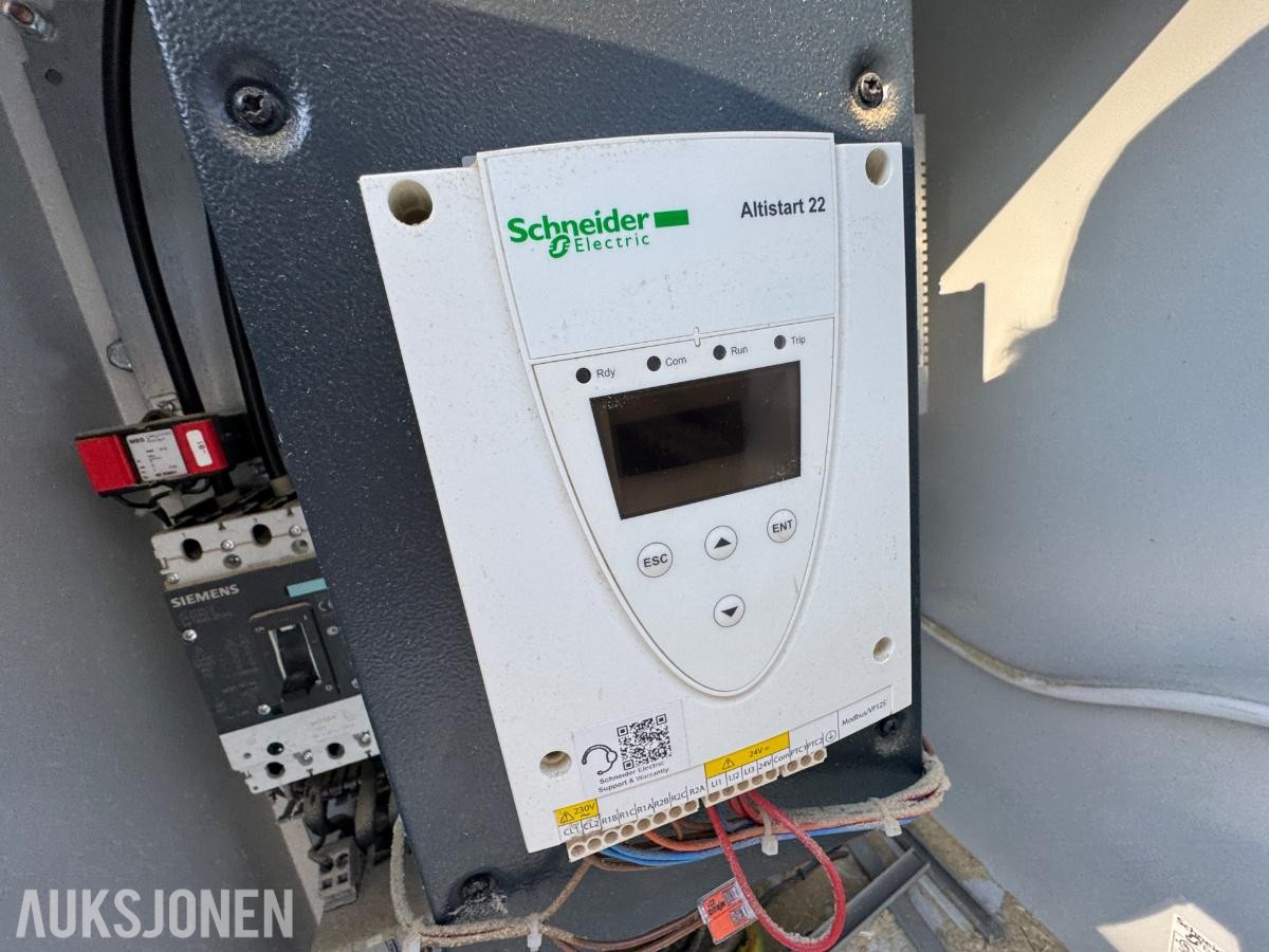 Heizohack Elektrisk motor til flishugger