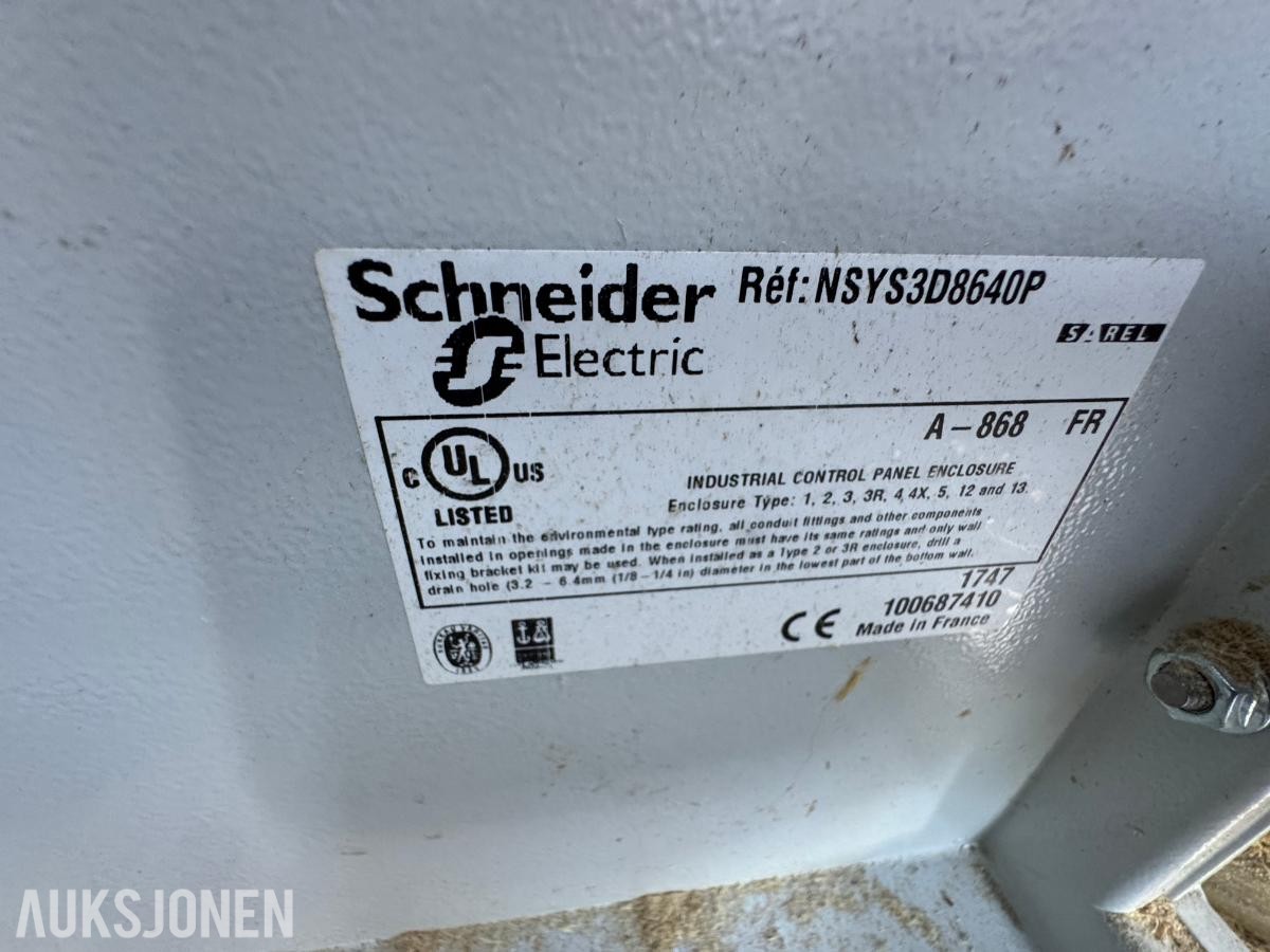 Heizohack Elektrisk motor til flishugger