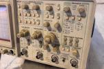 Parti med Tektronix måleutstyr – oscilloskoper og spektrumanalysator