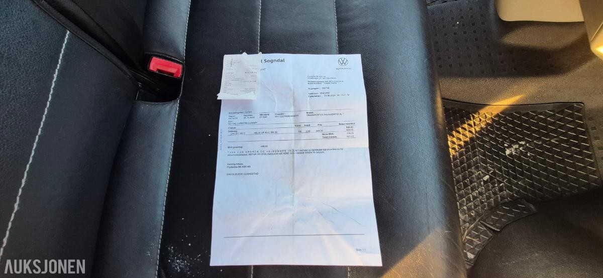2011 VOLKSWAGEN TRANSPORTER 2.0 TDI 179HK 4MOTION AUTOMAT, HENGERFESTE