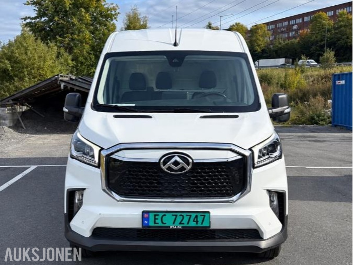 2021 Maxus e-Deliver 9 L3 200hk 72kWt, 76500km 3-seter, Cruisekontroll, Ryggekamera