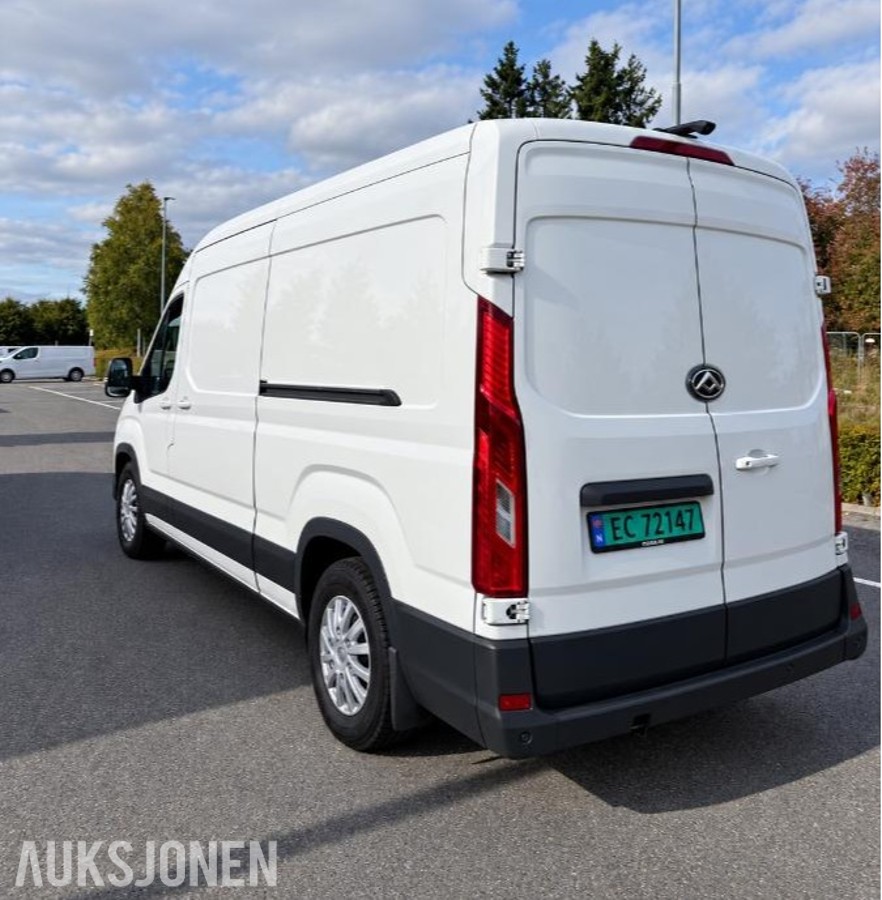 2021 Maxus e-Deliver 9 L3 200hk 72kWt, 76500km 3-seter, Cruisekontroll, Ryggekamera