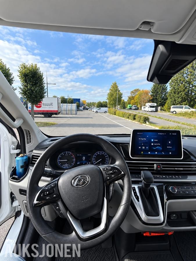 2021 Maxus e-Deliver 9 L3 200hk 72kWt, 76500km 3-seter, Cruisekontroll, Ryggekamera