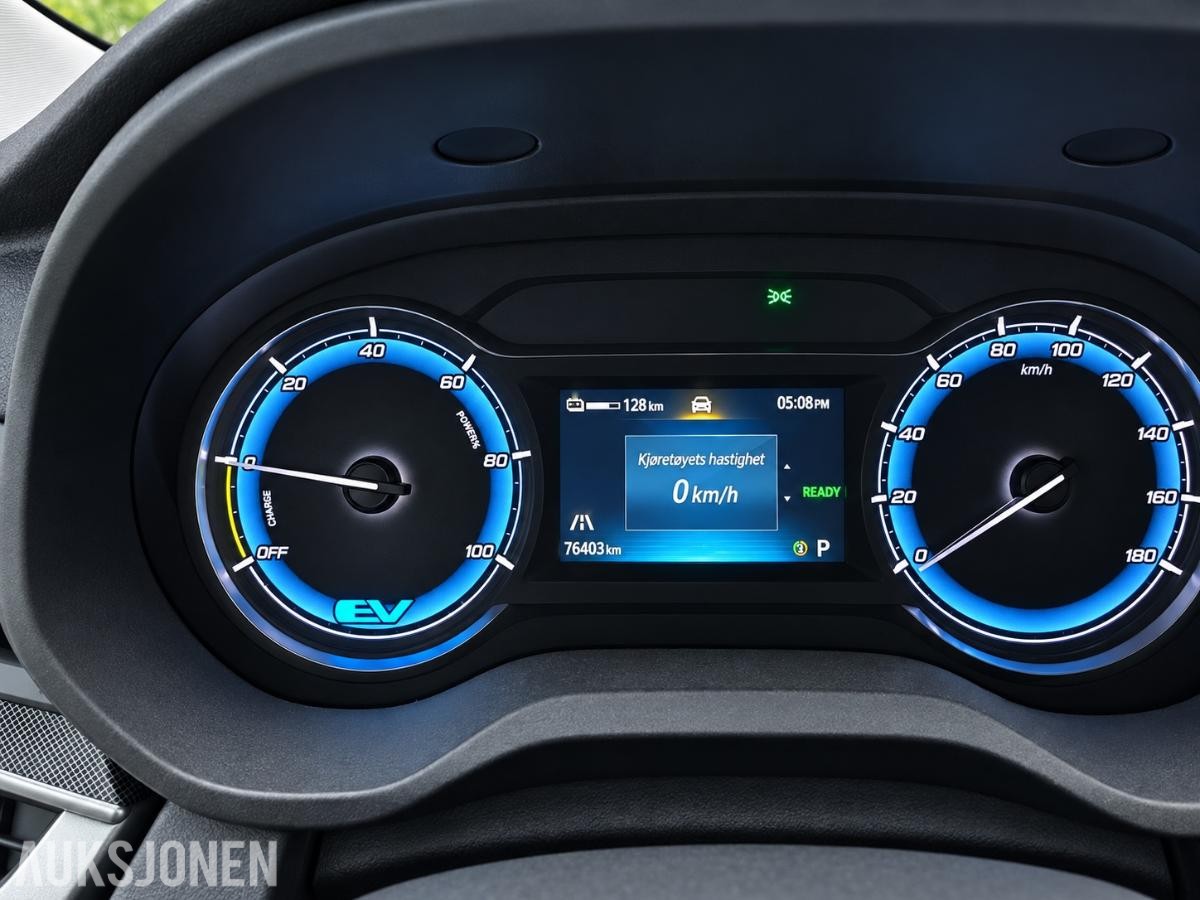 2021 Maxus e-Deliver 9 L3 200hk 72kWt, 76500km 3-seter, Cruisekontroll, Ryggekamera