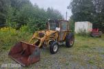 1977 Massey Ferguson MF550 TRAKTOR MED LASTER