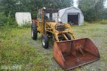 1977 Massey Ferguson MF550 TRAKTOR MED LASTER