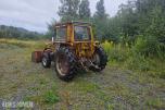 1977 Massey Ferguson MF550 TRAKTOR MED LASTER