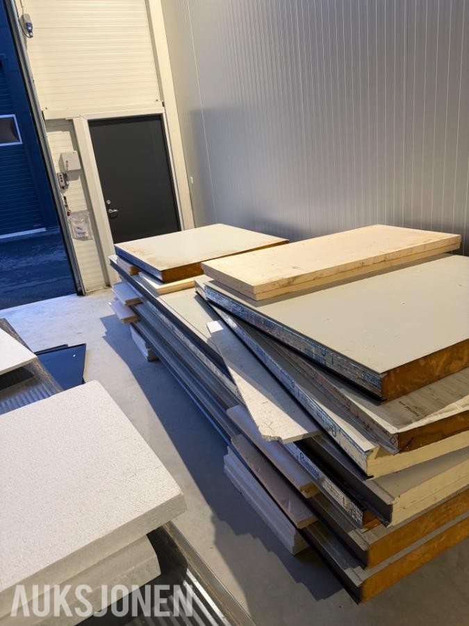 Sandwichelementer isolerte byggeplater Paneltech - 14 paneler