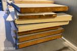 Sandwichelementer isolerte byggeplater Paneltech - 14 paneler
