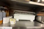 Rustfrie kantiner/GN-bakker og diverse kjøkkenutstyr