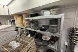Stort parti restaurantservise, bambusdampere og serveringsutstyr – VEGA m.m.