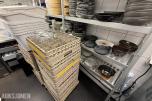 Stort parti restaurantservise, bambusdampere og serveringsutstyr – VEGA m.m.