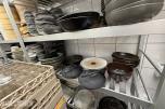 Stort parti restaurantservise, bambusdampere og serveringsutstyr – VEGA m.m.