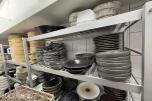 Stort parti restaurantservise, bambusdampere og serveringsutstyr – VEGA m.m.