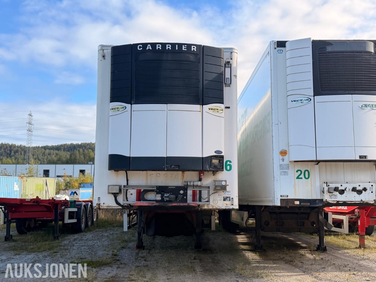 2007 Chereau Inogam kjølesemitrailer med Carrier Vector 1850 MT