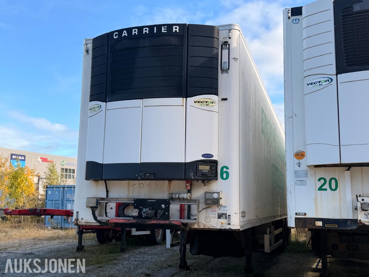 2007 Chereau Inogam kjølesemitrailer med Carrier Vector 1850 MT