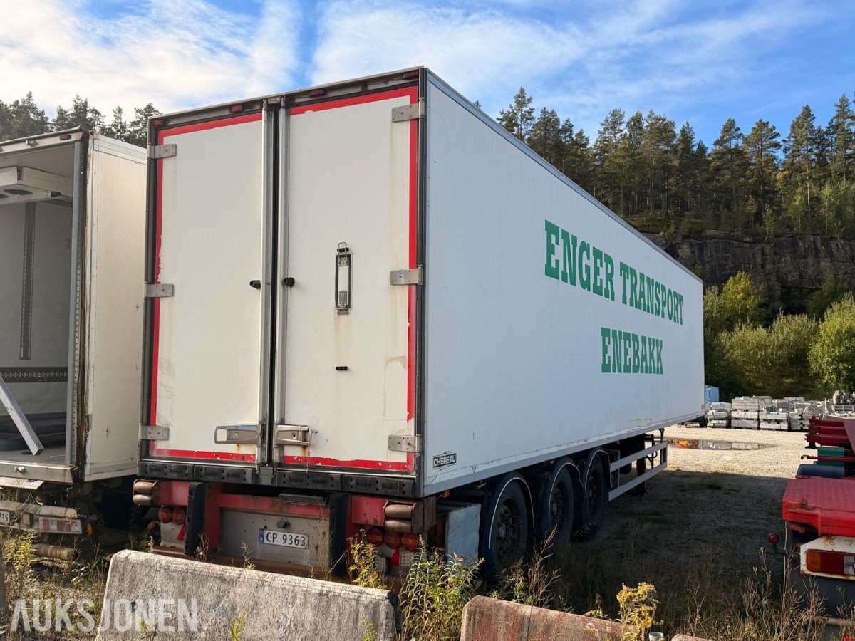 2007 Chereau Inogam kjølesemitrailer med Carrier Vector 1850 MT