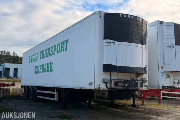 2007 Chereau Inogam kjølesemitrailer med Carrier Vector 1850 MT