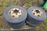 lastebilhjul 12 stk- Nissan 714 7,5 tonn