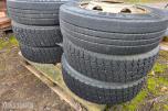 lastebilhjul 12 stk- Nissan 714 7,5 tonn