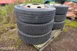lastebilhjul 12 stk- Nissan 714 7,5 tonn