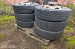 lastebilhjul 12 stk- Nissan 714 7,5 tonn