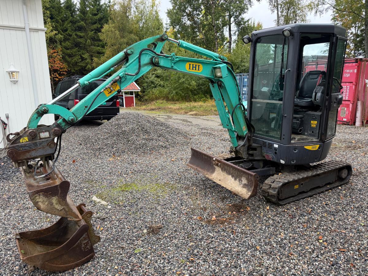 2012 Minigraver IHI VX20 med Tysse maskinhenger
