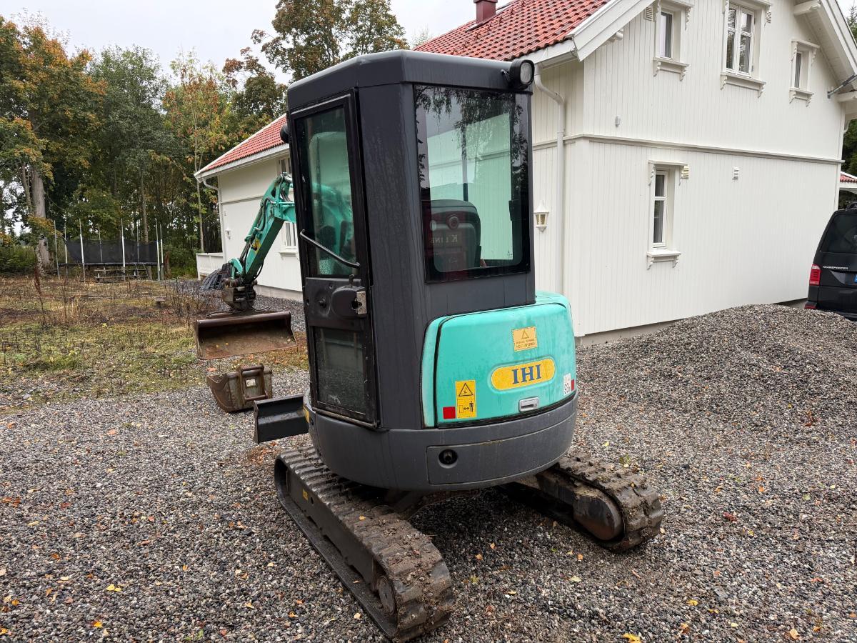 2012 Minigraver IHI VX20 med Tysse maskinhenger